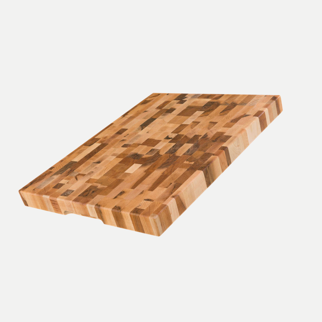 Bloc de boucher en érable, GRAIN DEBOUT, 14 x 18 x 1.5 po