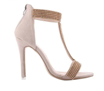 T Strap Sandal Heel