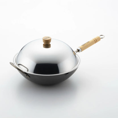 Yoshikawa Cook-Pal Ren Stainless Steel Lid – 36 cm