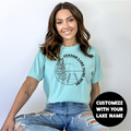 Lake Scene Personalized T-shirt | Lake Shirt | Custom Clothing