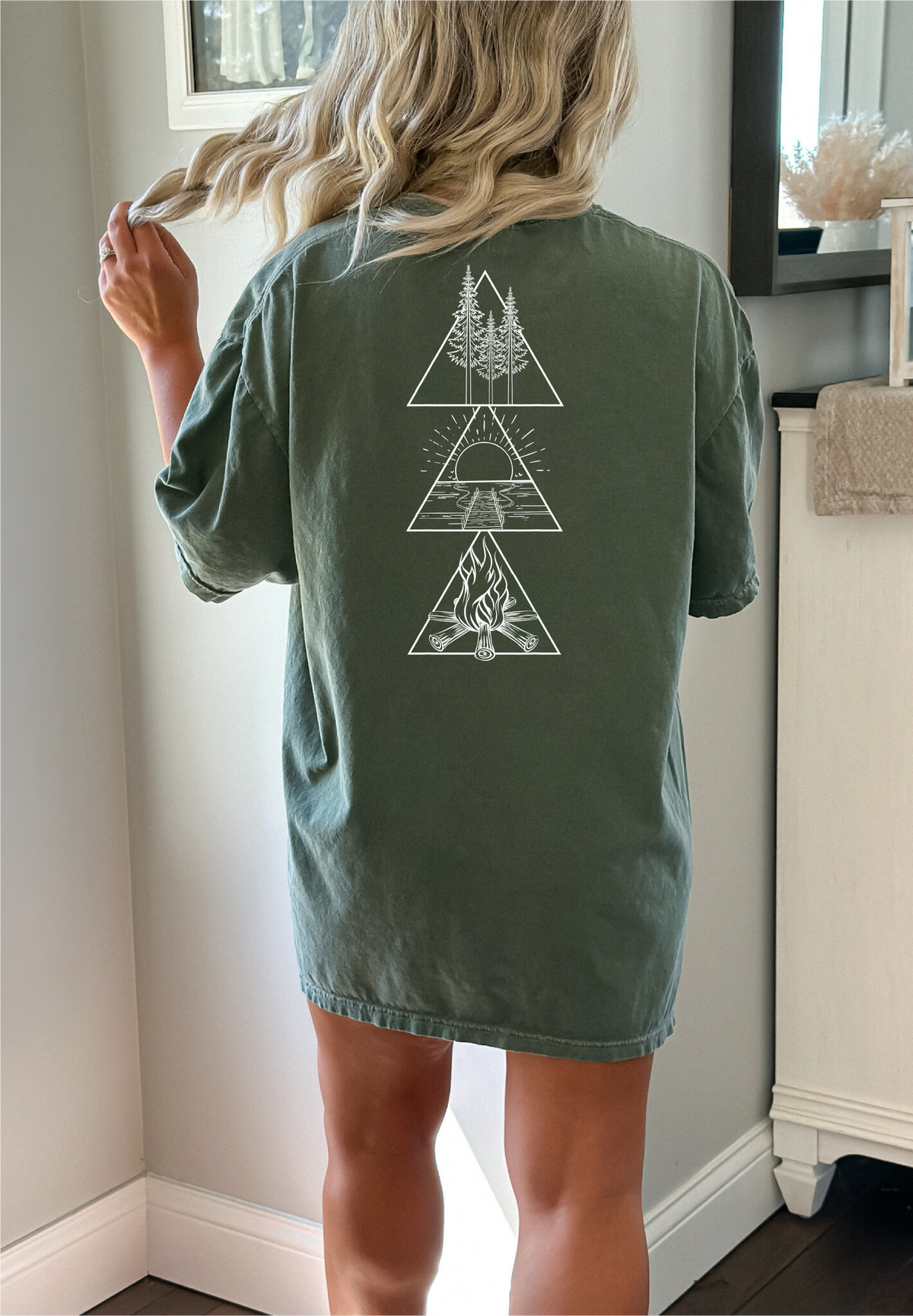 Lake Triangle T-shirt | Lake Shirt | Summer Shirt