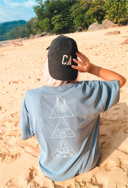 Lake Triangle T-shirt | Lake Shirt | Summer Shirt