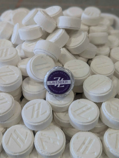 Zen & Hearth Personalized Shower Steamers | Custom Aromatherapy Shower Bombs for Relaxation – Choose Lavender, Eucalyptus, Grapefruit & More
