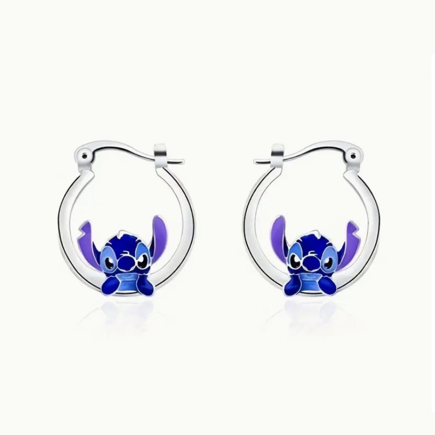 Lilo & Stitch | Silver Stitch Earrings