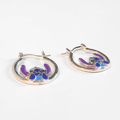 Lilo & Stitch | Silver Stitch Earrings