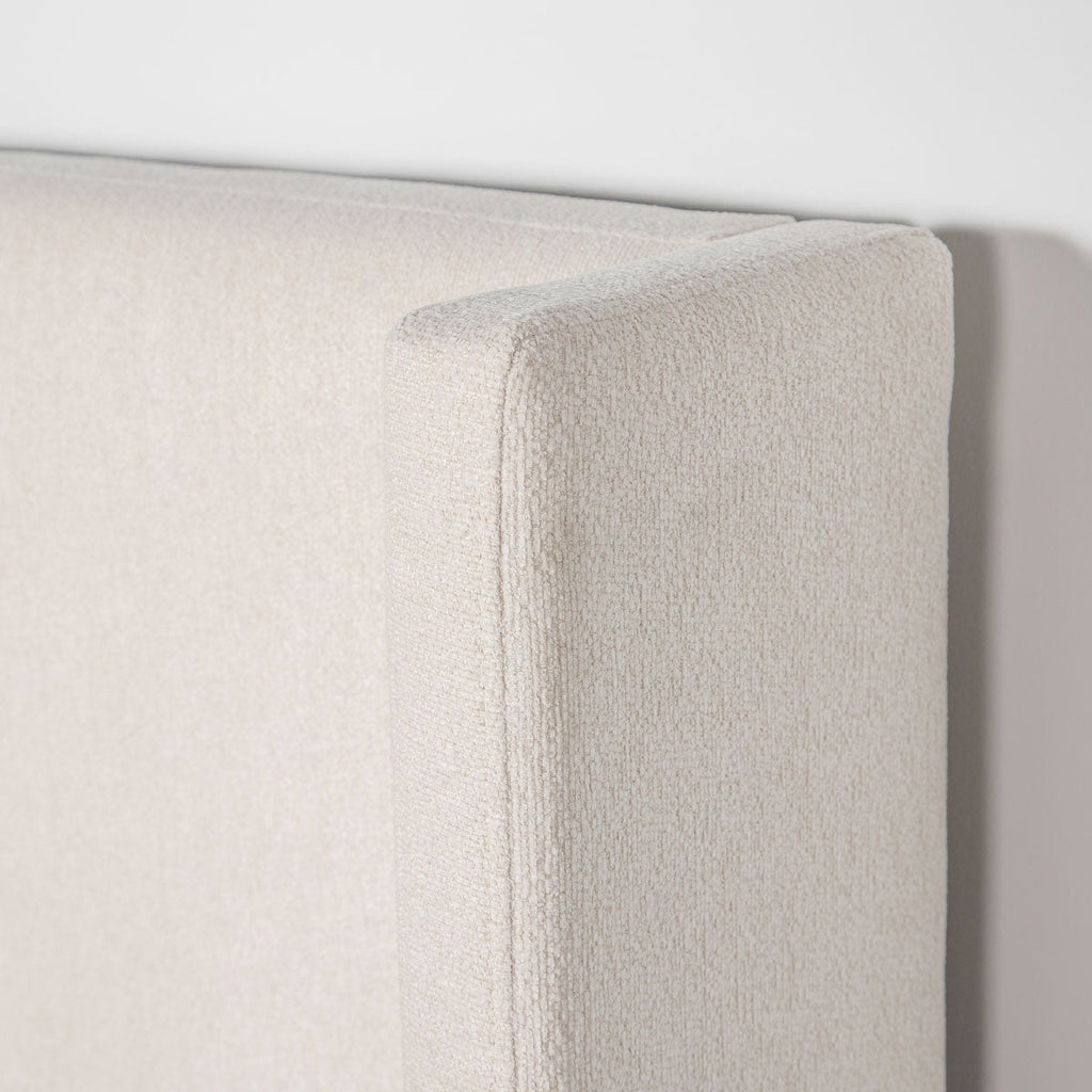 Angie Modern Storage Drawer Bed - Cream