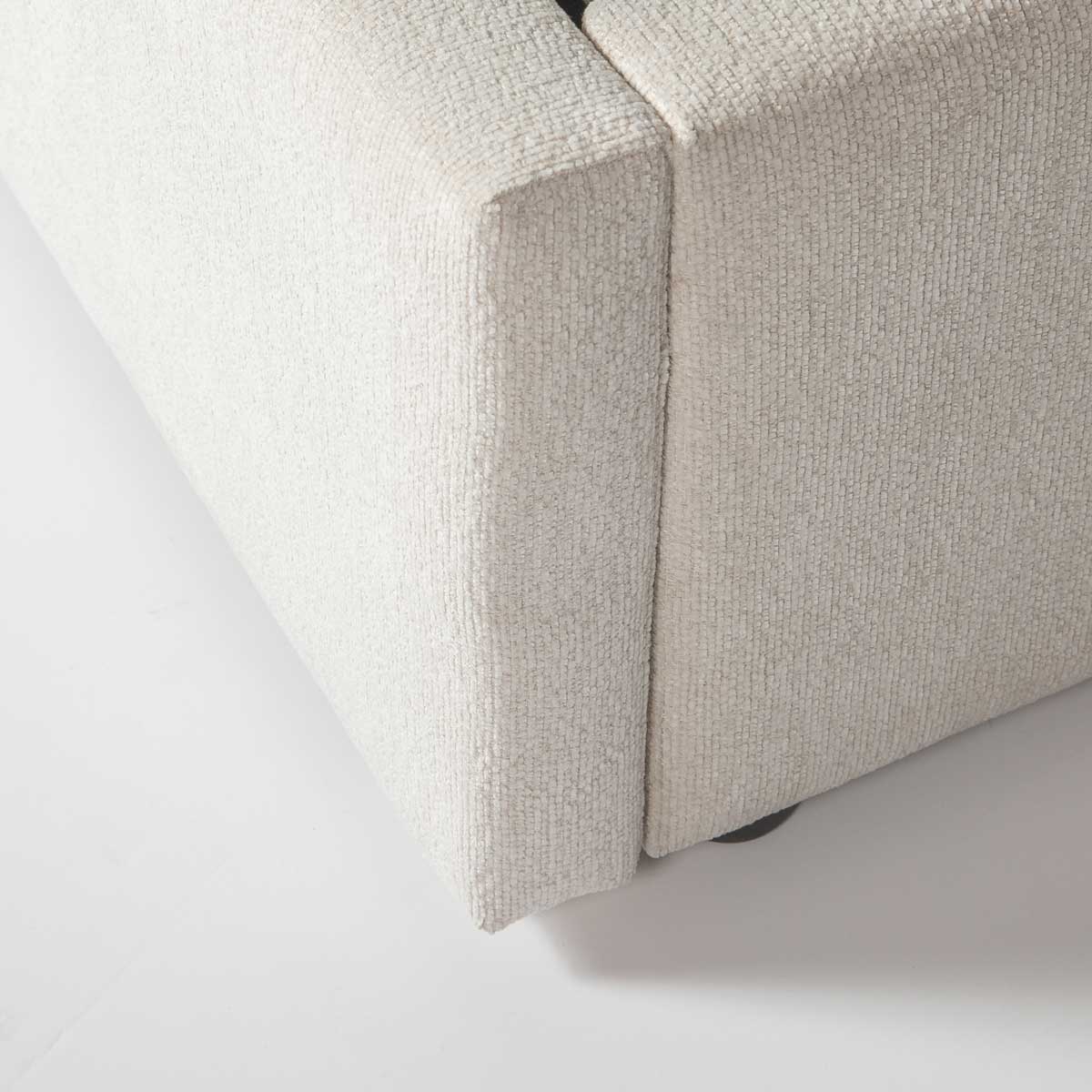 Angie Modern Storage Drawer Bed - Cream