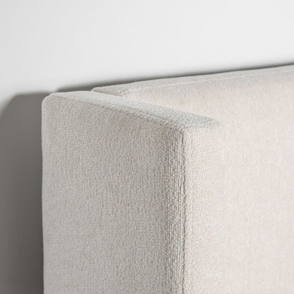 Angie Modern Storage Drawer Bed - Cream