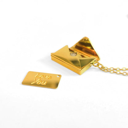 Love Letter Locket Necklace