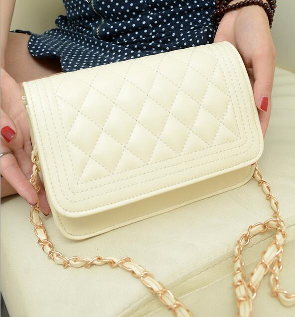 Semi Chain Plaid Bag