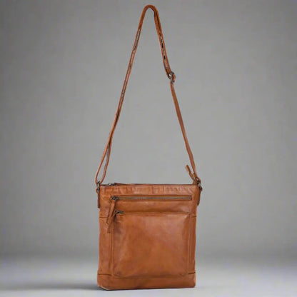 MET Leather Crossbody Bag