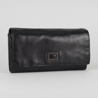 MET Women's Square Tab Leather Wallet