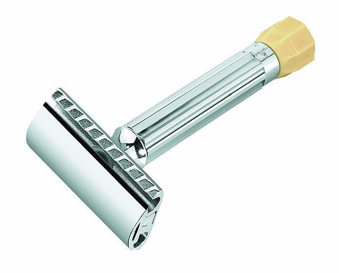 Merkur Progress Adjustable Double Edge Safety Razor Safety Razor, Short Handle, Chrome