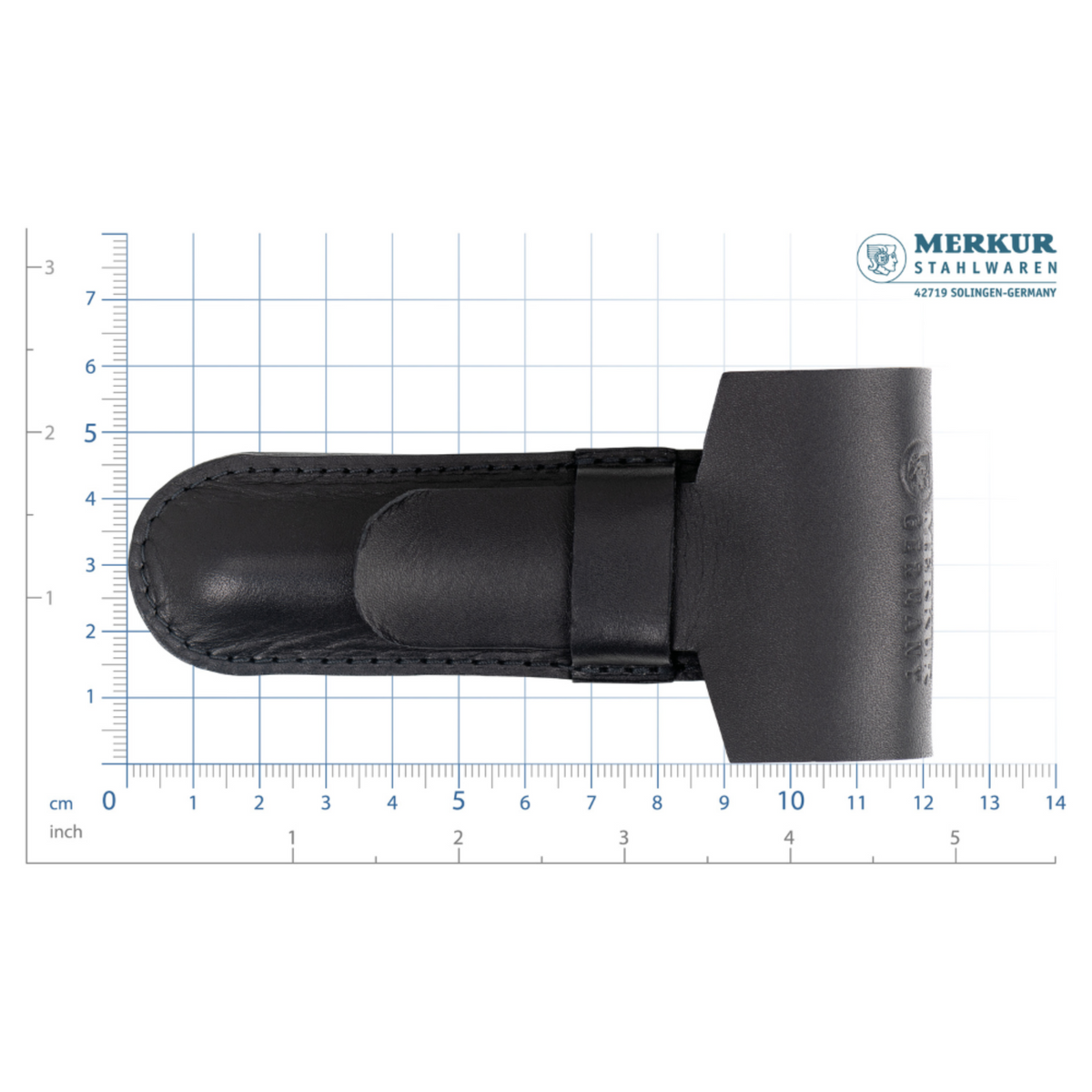 Merkur Leather Case, Standard, Fits all Items except 24001 and Futur, Cowhide, Black