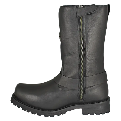Milwaukee Leather Men's Wide 11" Harness Motorcycle Boots