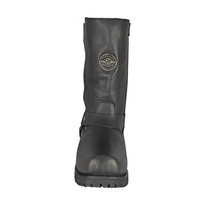 Milwaukee Leather Men's Wide 11" Harness Motorcycle Boots