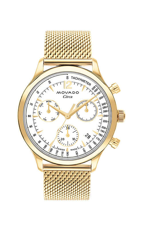 Movado Heritage Series Circa Chronograph Watch 3650138
