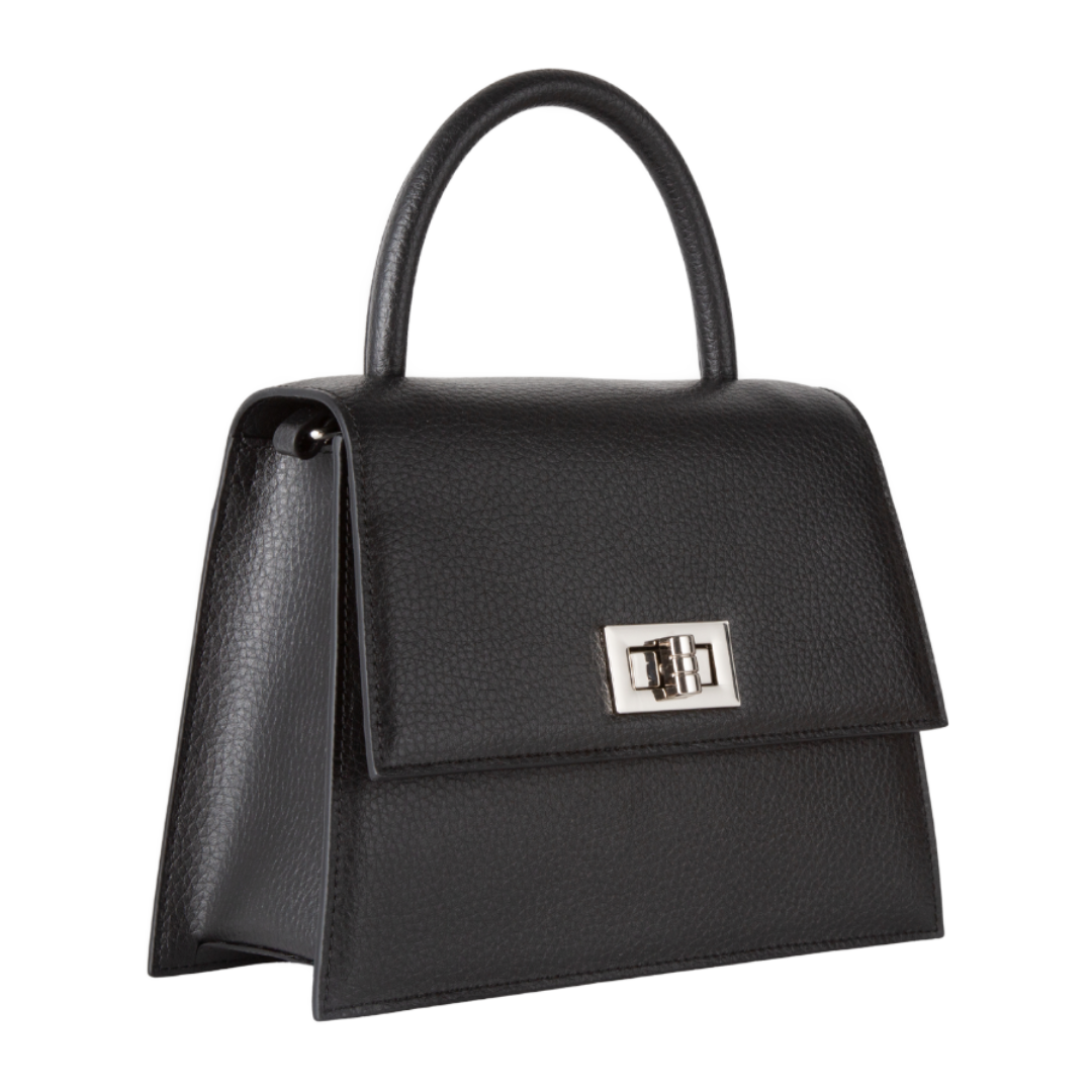 Origyn 03 - Plant-Based Vegan Leather Kelly Bag - Made with Plastic-Free MIRUM®
