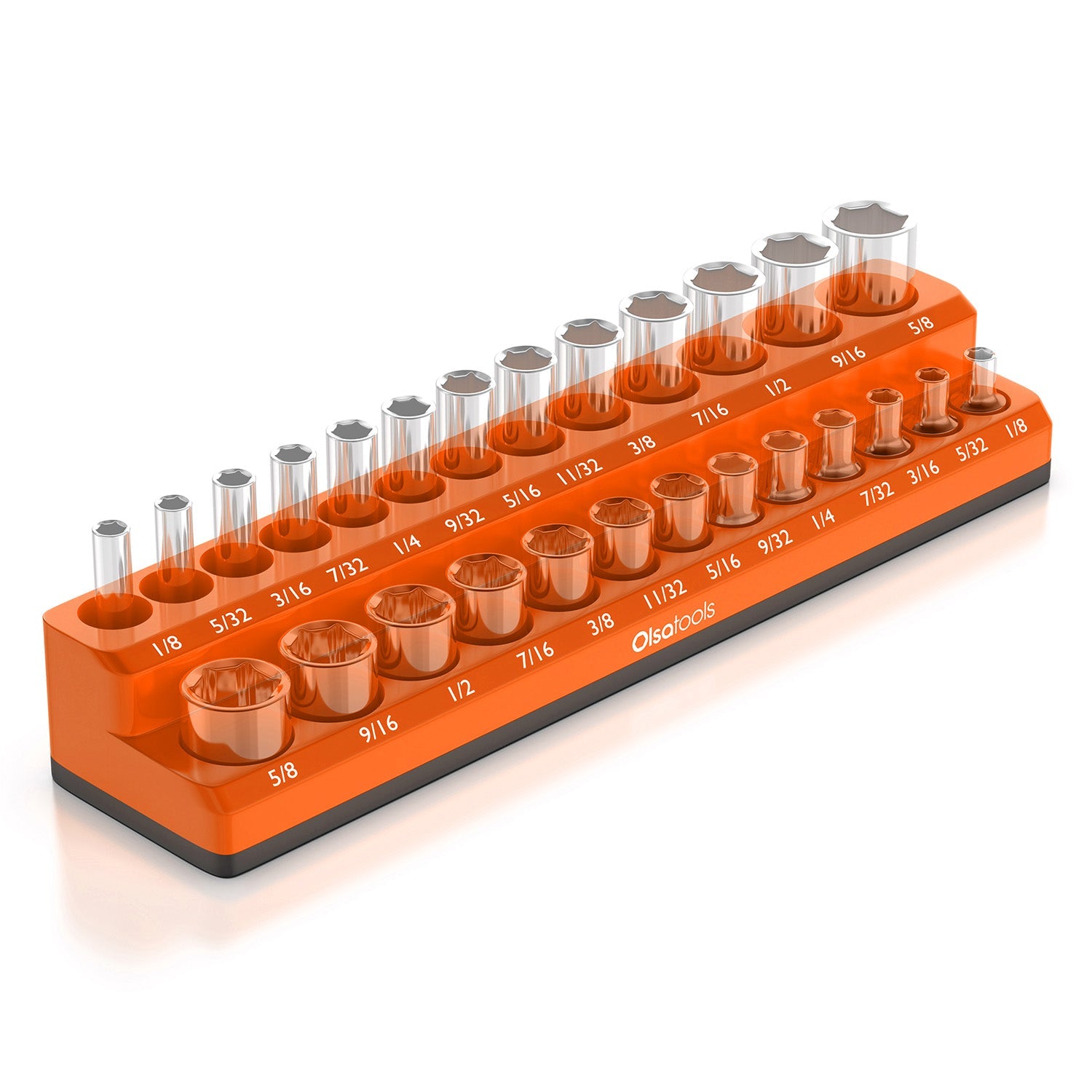 2-Row Magnetic Socket Holders