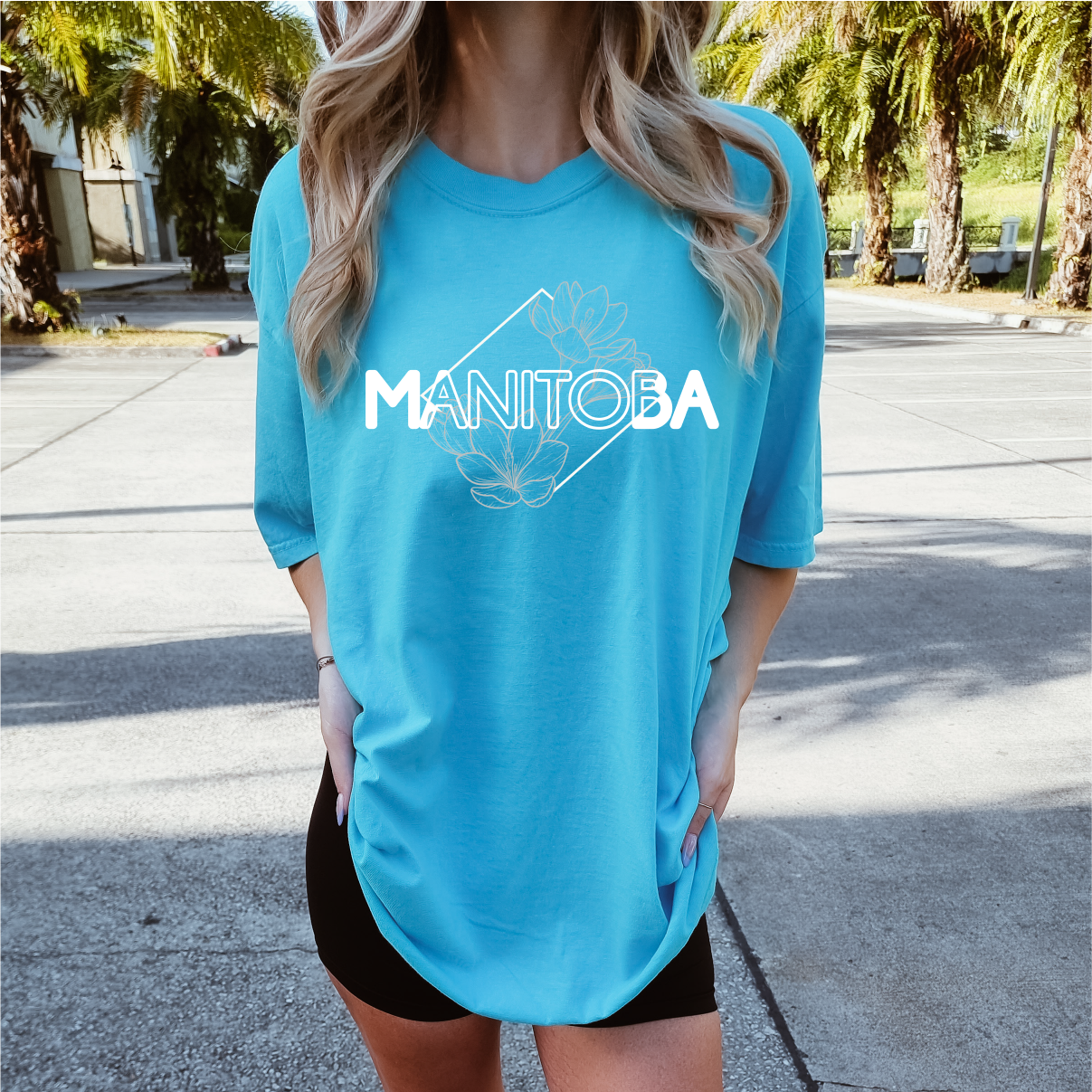 Manitoba Diamond Line Art Unisex T-shirt | Manitoba Clothing