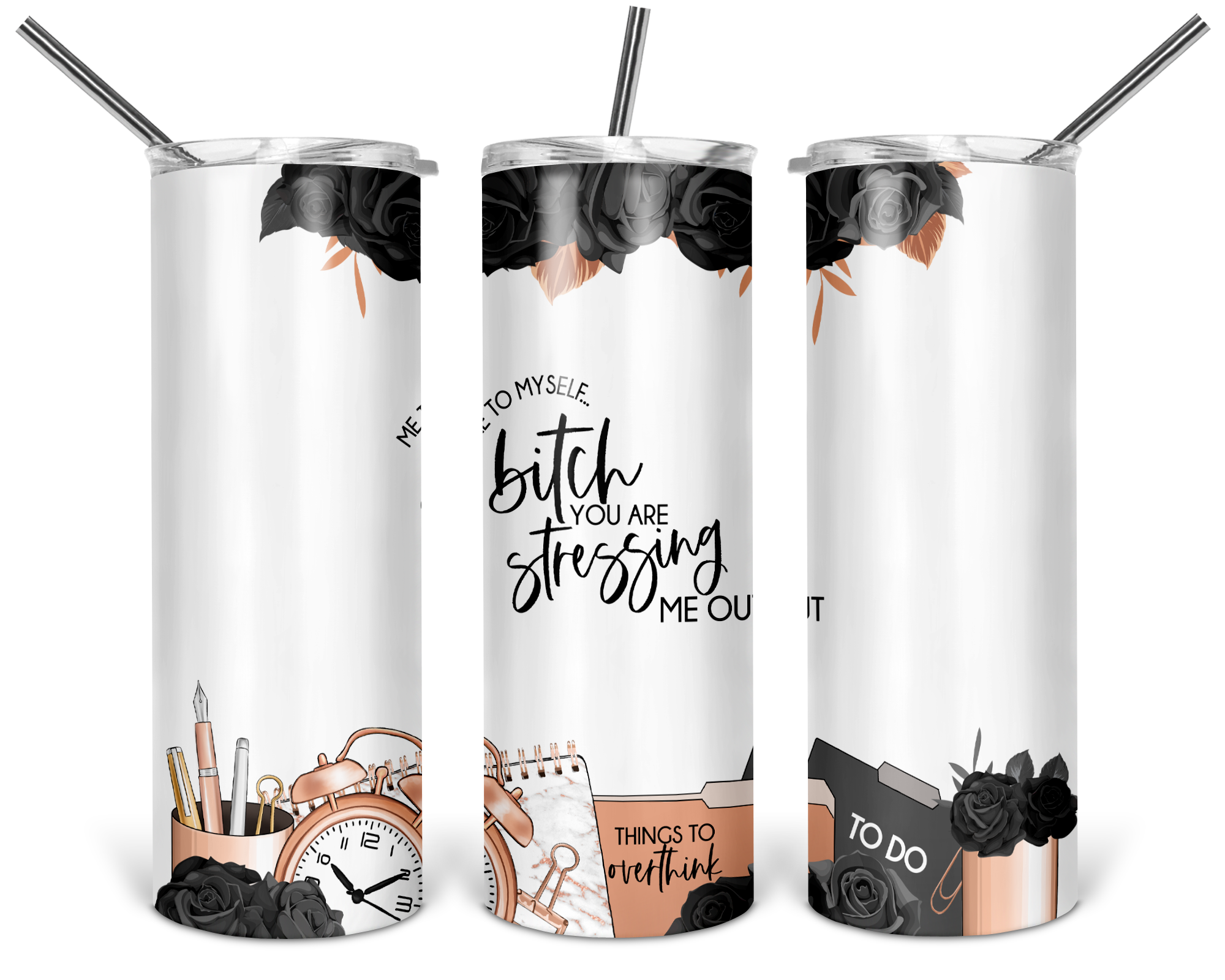 Me to Myself Skinny Tumbler