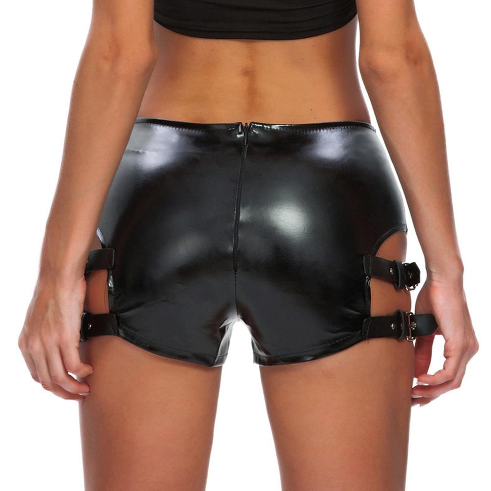 Strap See Through Shorts