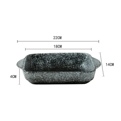 Creative Ceramic Baking Bowl for Microwave Use