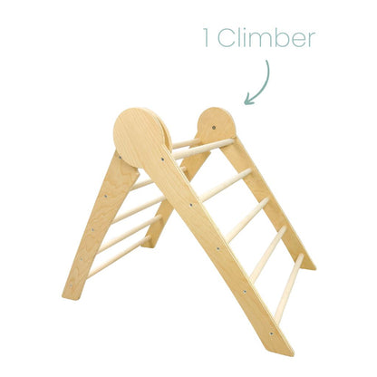 CRANBERRY CLIMBER - Montessori Wooden Triangle