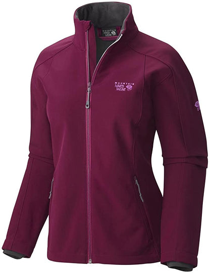 Mountain Hardwear Women's Fairing Windproof Soft-Shell Full-Zip Jackets
