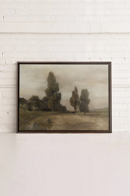 PASTURE, Oeuvre sur toile étirée