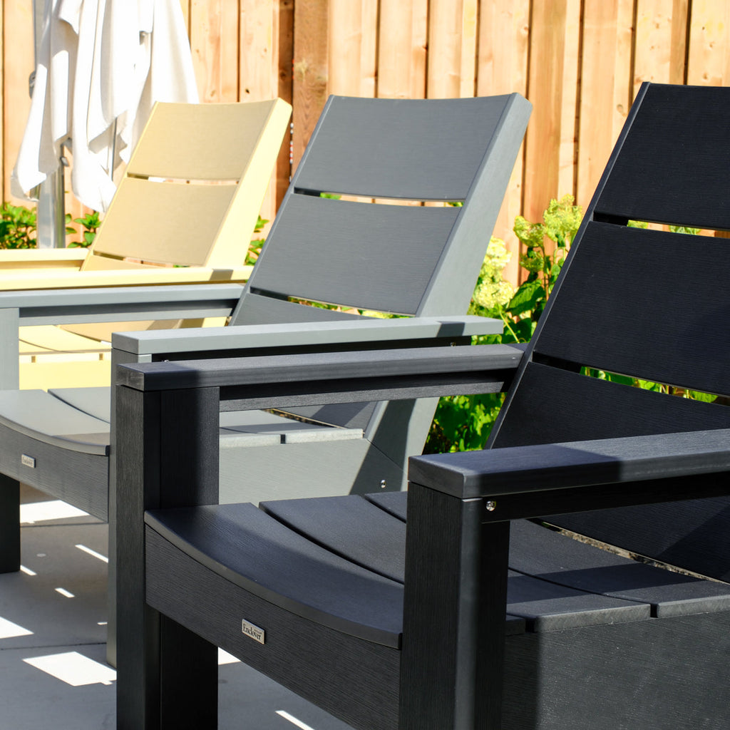 Modern 3-Panel Polymer Muskoka Chair