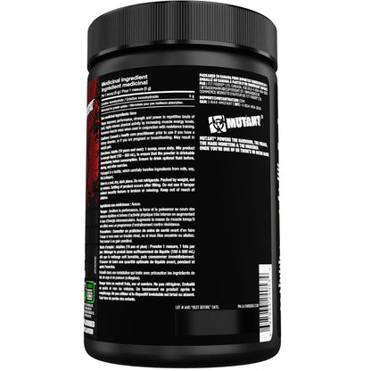 Mutant 100% MICRONIZED CREATINE MONOHYDRATE, 300g