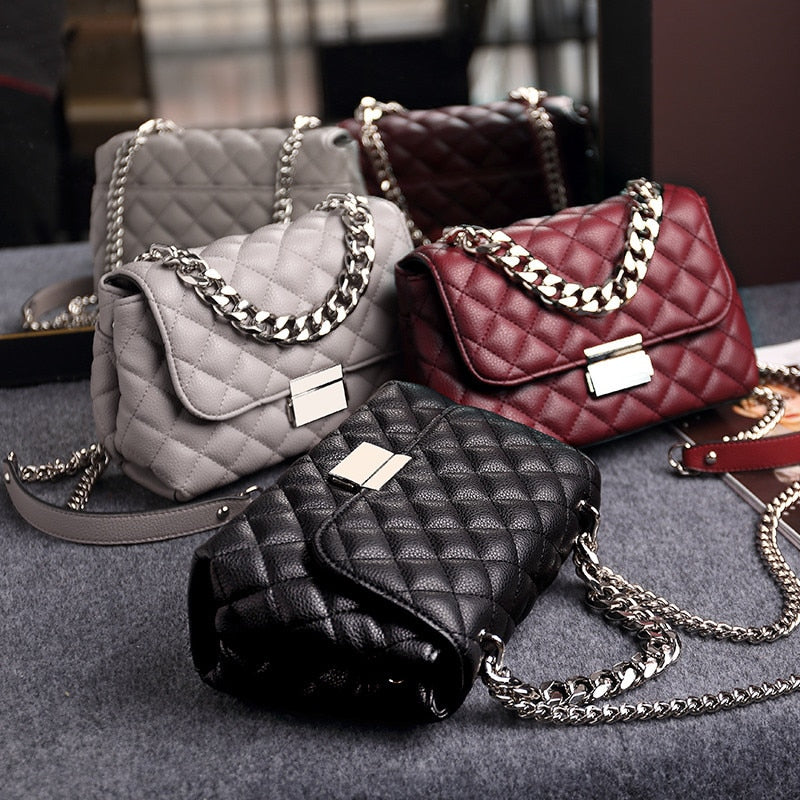 Diamond Lattice Chain Bag