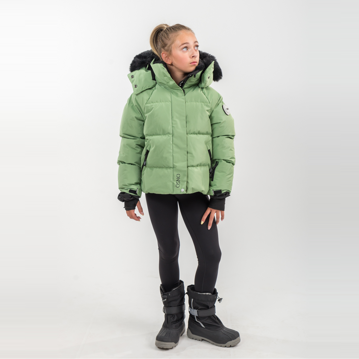 Nikki’s Cropped Ski Jacket & Pants Snowsuit