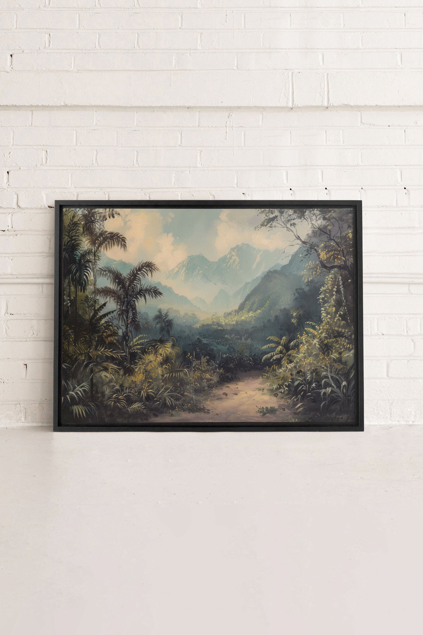 GOLDEN REALM, Oeuvre sur toile étirée