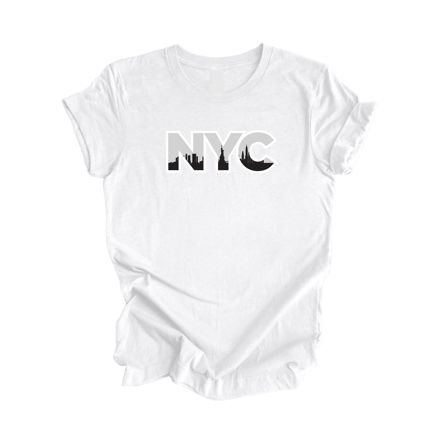 NYC New York - New York Gift T-Shirt - City Skyline Shirt - Inspired X