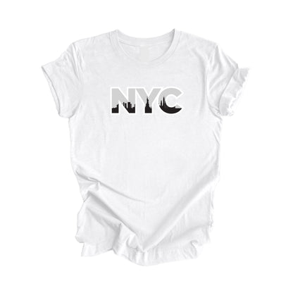 NYC New York - New York Gift T-Shirt - City Skyline Shirt - Inspired X