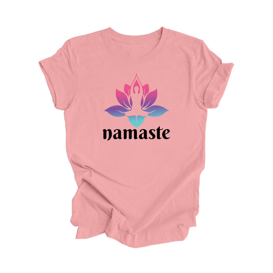 Namaste - Yoga Gift, Meditation Shirt, Yoga T-shirt, Yoga Lover Gift, Yoga Teacher Shirt, Wellness Shirt, Self Care Shirt - Inspired X