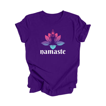 Namaste - Yoga Gift, Meditation Shirt, Yoga T-shirt, Yoga Lover Gift, Yoga Teacher Shirt, Wellness Shirt, Self Care Shirt - Inspired X