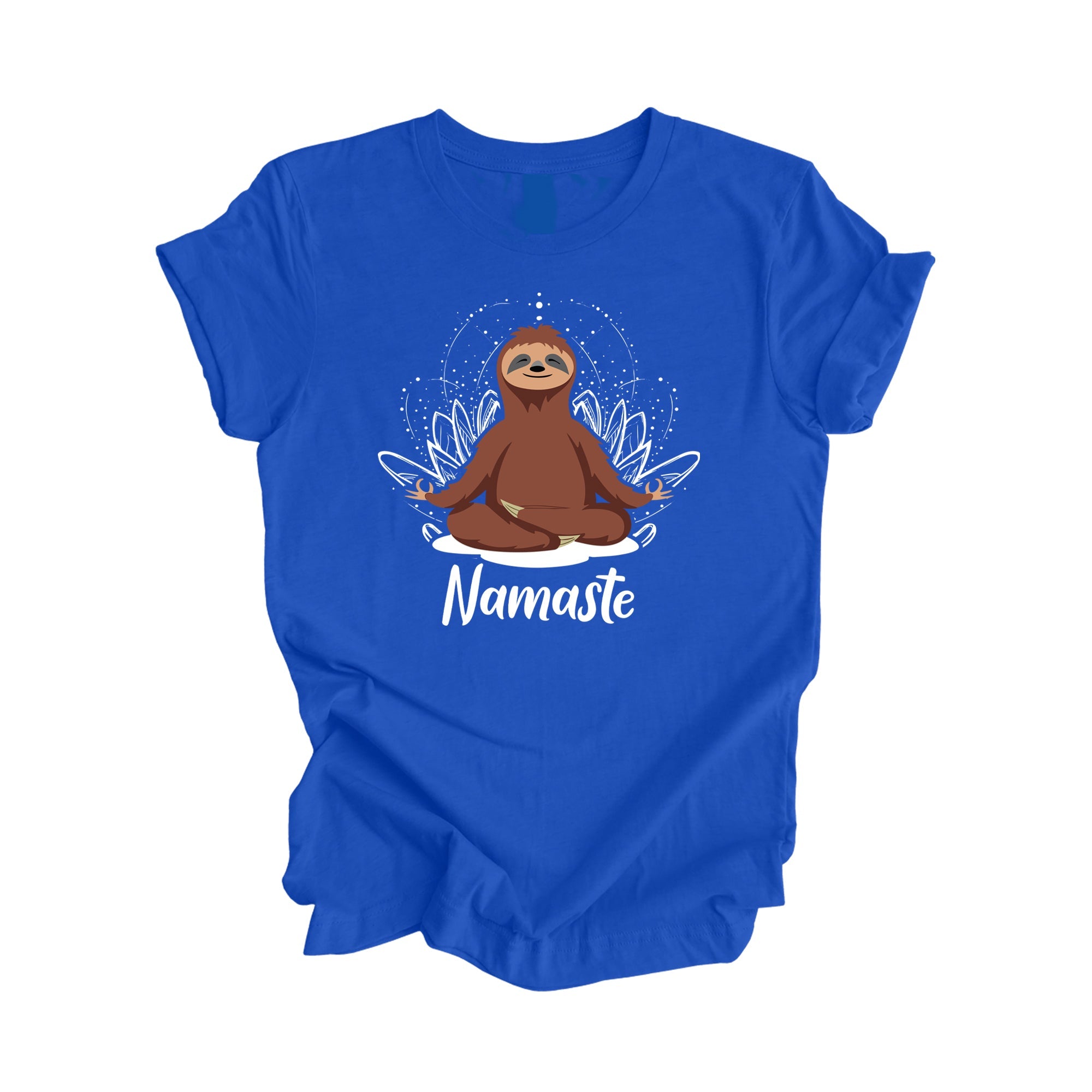 Namaste Sloth - Yoga Gift, Meditation Shirt, Yoga T-shirt, Yoga Lover Gift, Yoga Teacher Shirt, Wellness Shirt, Self Care Shirt - Inspired X
