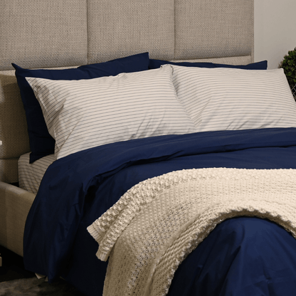 Essential Organic Percale Collection Pillowcase Set