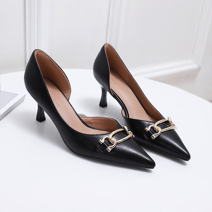 Chain Stud Dress Heels