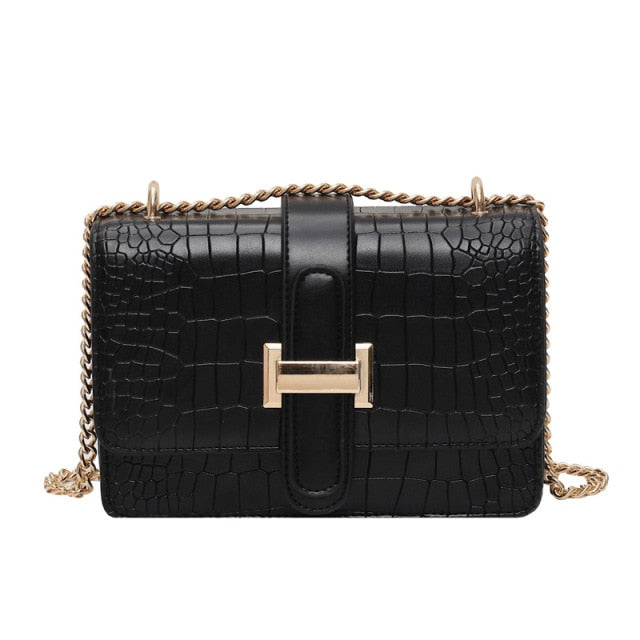 Alligator Pattern Purse