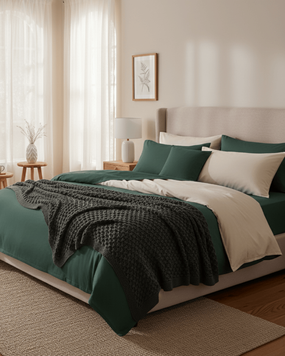 Refined Collection Sateen Duvet Cover Set