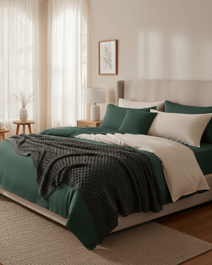 Refined Collection Sateen Duvet Cover Set