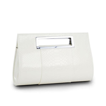 Croc Pattern Clutch