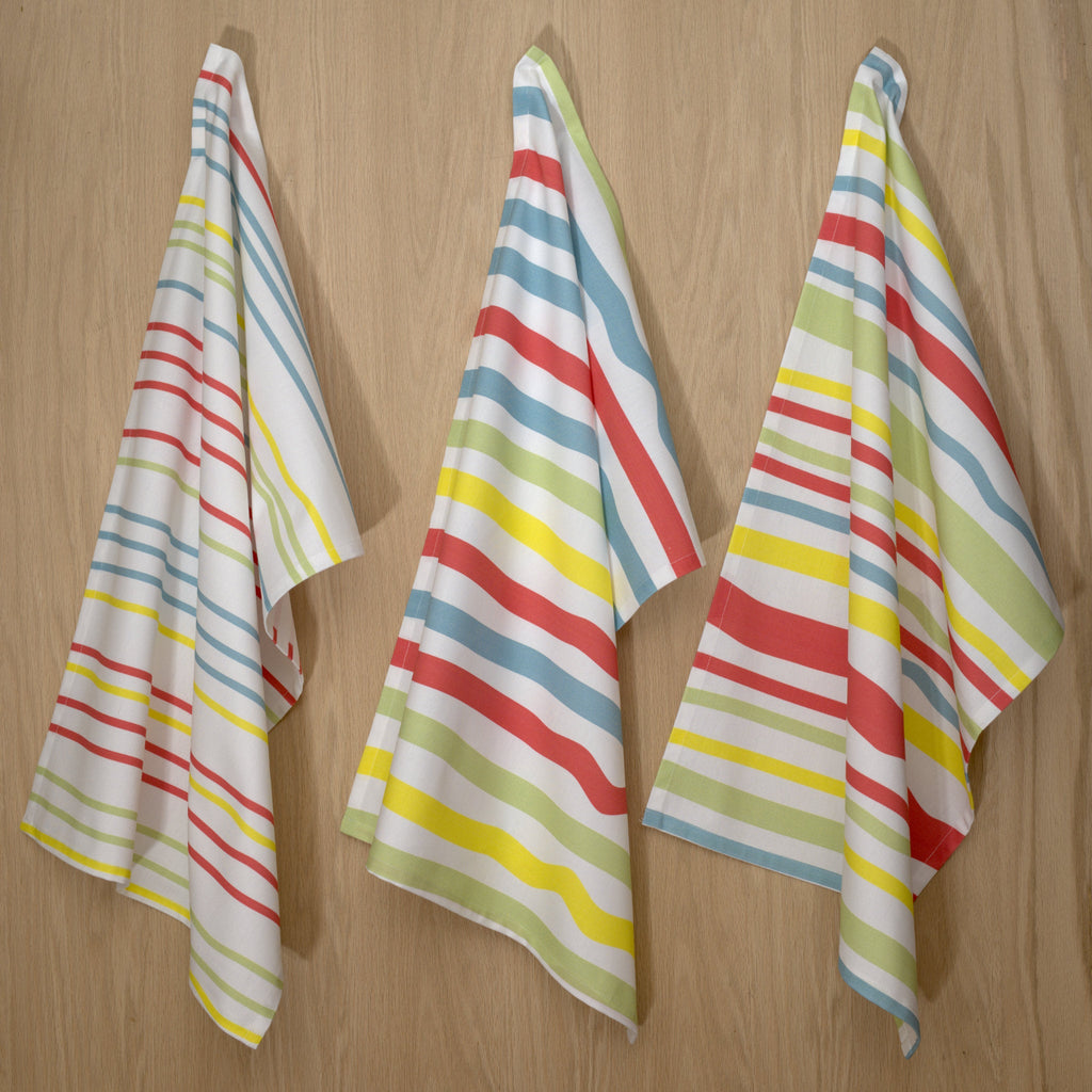 Not Straight Striped Towels-6 Combos