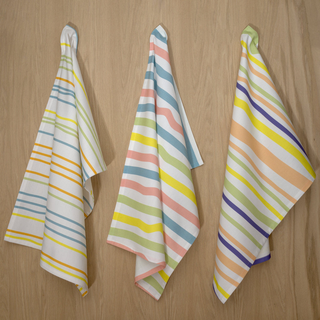 Not Straight Striped Towels-6 Combos