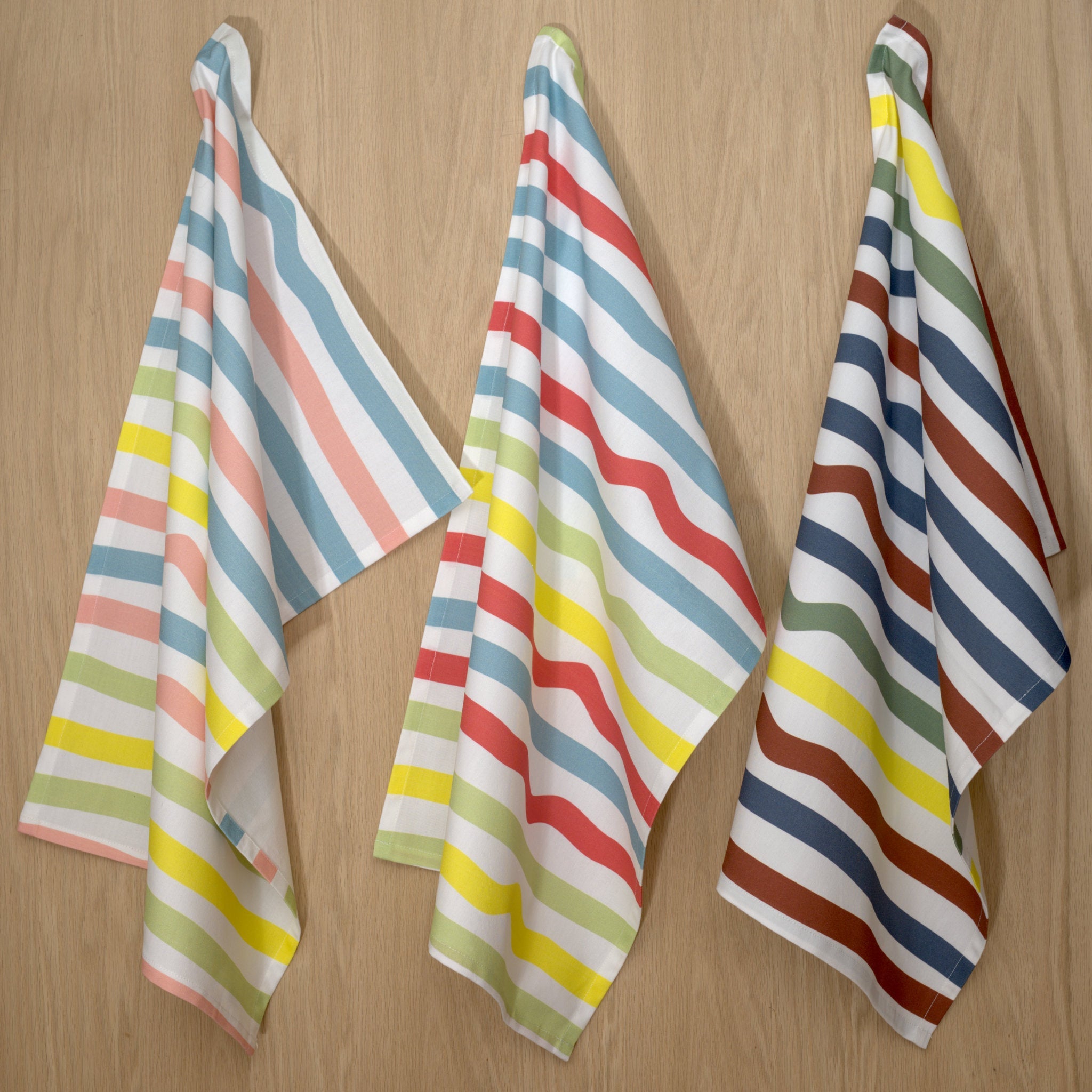 Not Straight Striped Towels-6 Combos