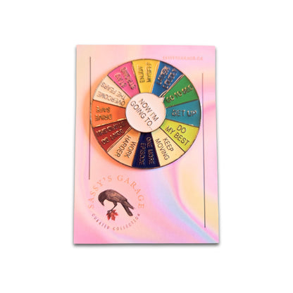 "Now I'm Going To" (Motivational Spinner - Silver) | Collectible Pin